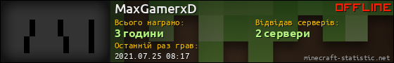 Юзербар 560x90 для MaxGamerxD