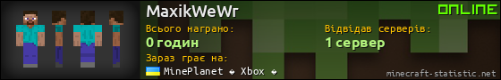 Юзербар 560x90 для MaxikWeWr