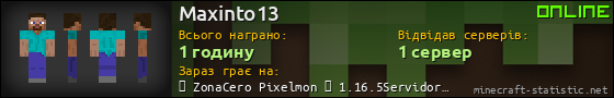 Юзербар 560x90 для Maxinto13