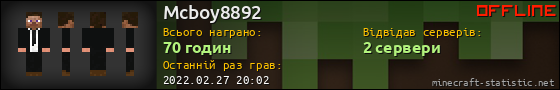 Юзербар 560x90 для Mcboy8892