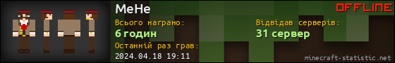 Юзербар 560x90 для MeHe