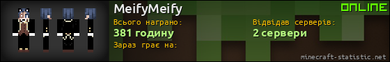 Юзербар 560x90 для MeifyMeify