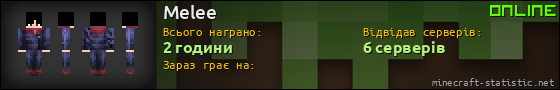 Юзербар 560x90 для Melee