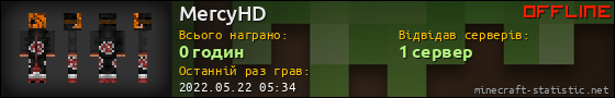 Юзербар 560x90 для MercyHD