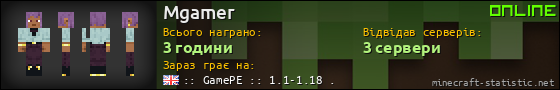 Юзербар 560x90 для Mgamer