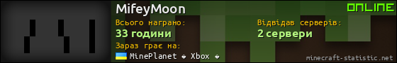 Юзербар 560x90 для MifeyMoon