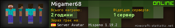 Юзербар 560x90 для Migamer68