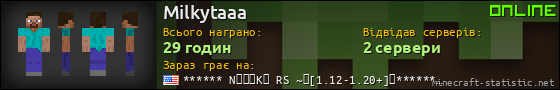 Юзербар 560x90 для Milkytaaa
