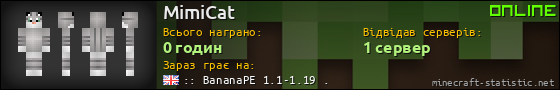 Юзербар 560x90 для MimiCat