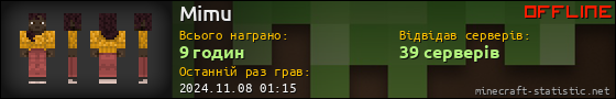 Юзербар 560x90 для Mimu