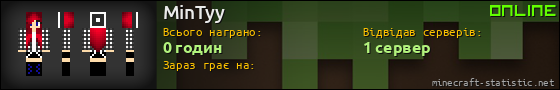 Юзербар 560x90 для MinTyy