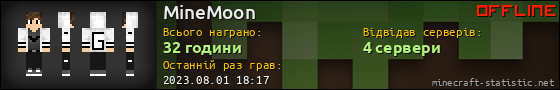 Юзербар 560x90 для MineMoon