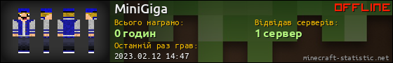 Юзербар 560x90 для MiniGiga
