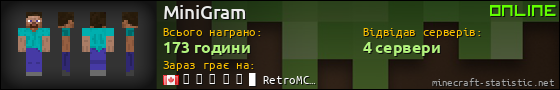 Юзербар 560x90 для MiniGram