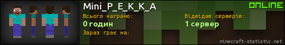 Юзербар 560x90 для Mini_P_E_K_K_A