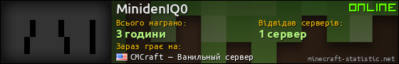 Юзербар 560x90 для MinidenIQ0