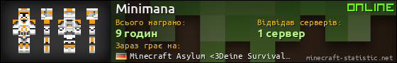 Юзербар 560x90 для Minimana