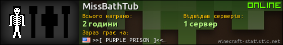 Юзербар 560x90 для MissBathTub