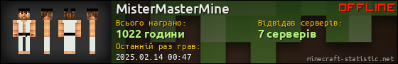 Юзербар 560x90 для MisterMasterMine