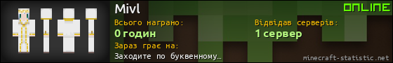 Юзербар 560x90 для Mivl