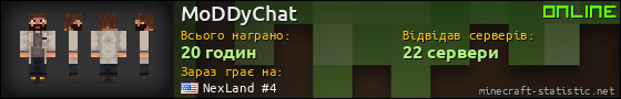 Юзербар 560x90 для MoDDyChat