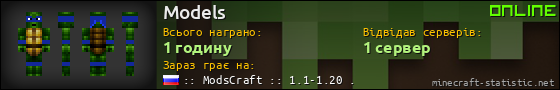 Юзербар 560x90 для Models