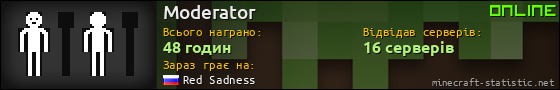 Юзербар 560x90 для Moderator