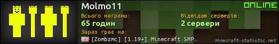 Юзербар 560x90 для Molmo11