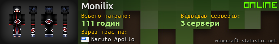 Юзербар 560x90 для Monilix