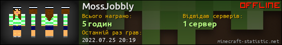 Юзербар 560x90 для MossJobbly