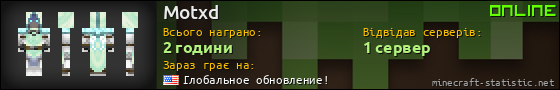 Юзербар 560x90 для Motxd