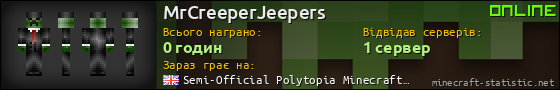 Юзербар 560x90 для MrCreeperJeepers