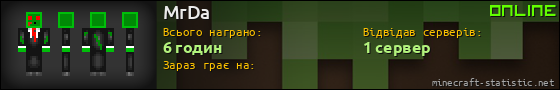 Юзербар 560x90 для MrDa
