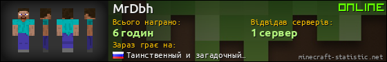 Юзербар 560x90 для MrDbh