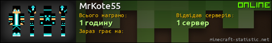 Юзербар 560x90 для MrKote55