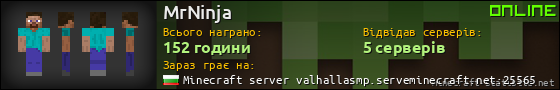 Юзербар 560x90 для MrNinja