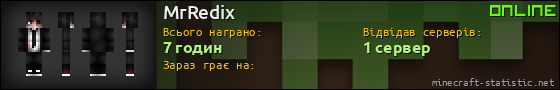 Юзербар 560x90 для MrRedix