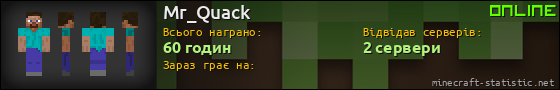 Юзербар 560x90 для Mr_Quack