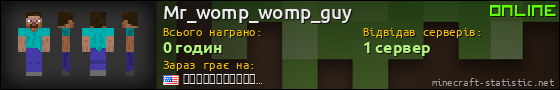 Юзербар 560x90 для Mr_womp_womp_guy