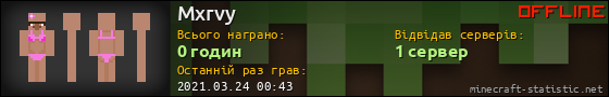 Юзербар 560x90 для Mxrvy