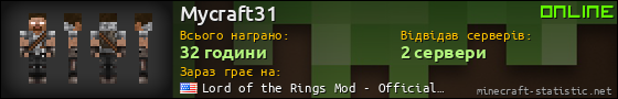 Юзербар 560x90 для Mycraft31