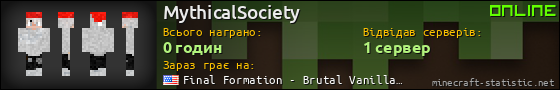 Юзербар 560x90 для MythicalSociety