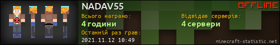 Юзербар 560x90 для NADAV55