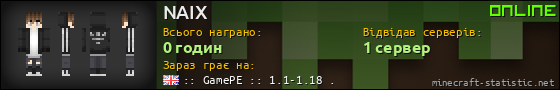 Юзербар 560x90 для NAIX