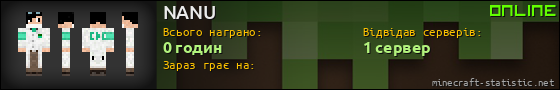Юзербар 560x90 для NANU