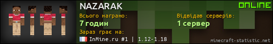 Юзербар 560x90 для NAZARAK