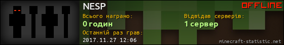 Юзербар 560x90 для NESP