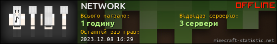 Юзербар 560x90 для NETWORK