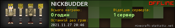 Юзербар 560x90 для NICKBUDDER