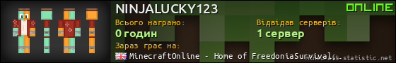Юзербар 560x90 для NINJALUCKY123